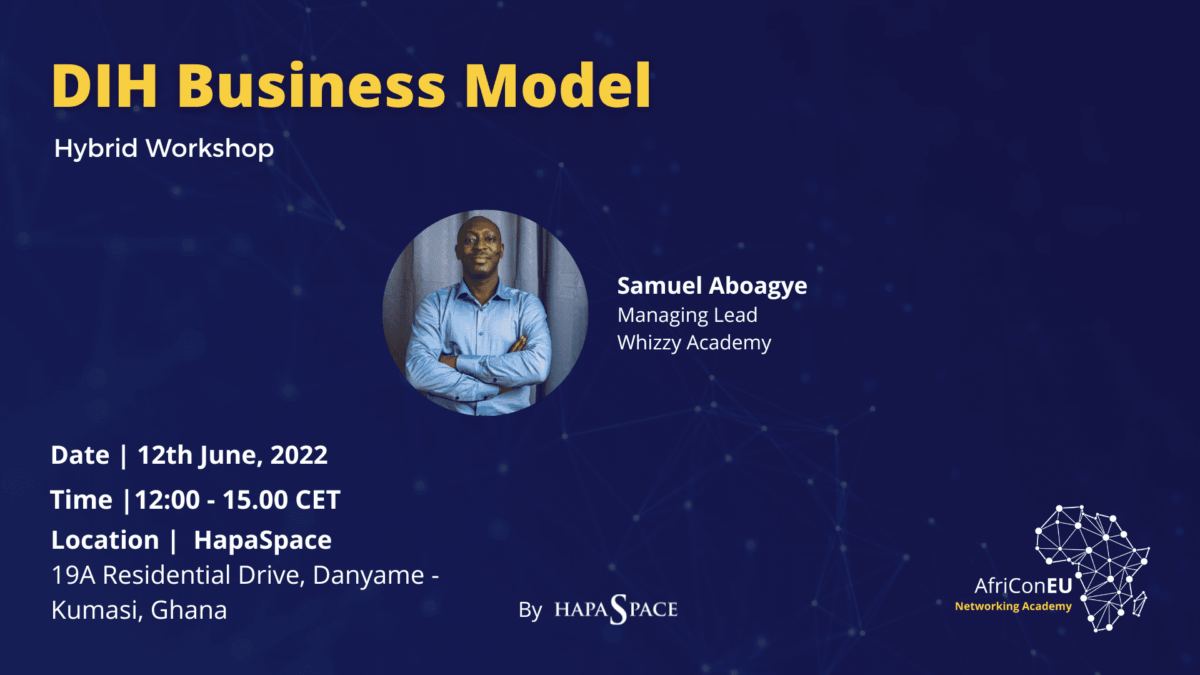 DIH Business Model | Hybrid Workshop page - AfriConEU